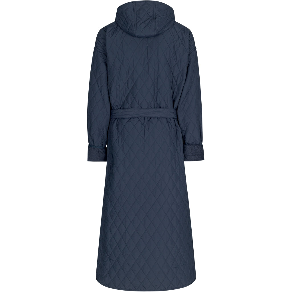 NORDBAEK Bathrobe NORDBAEK Wild Shore - men's windproof 100% oeko-tex cotton Bath robe Navy
