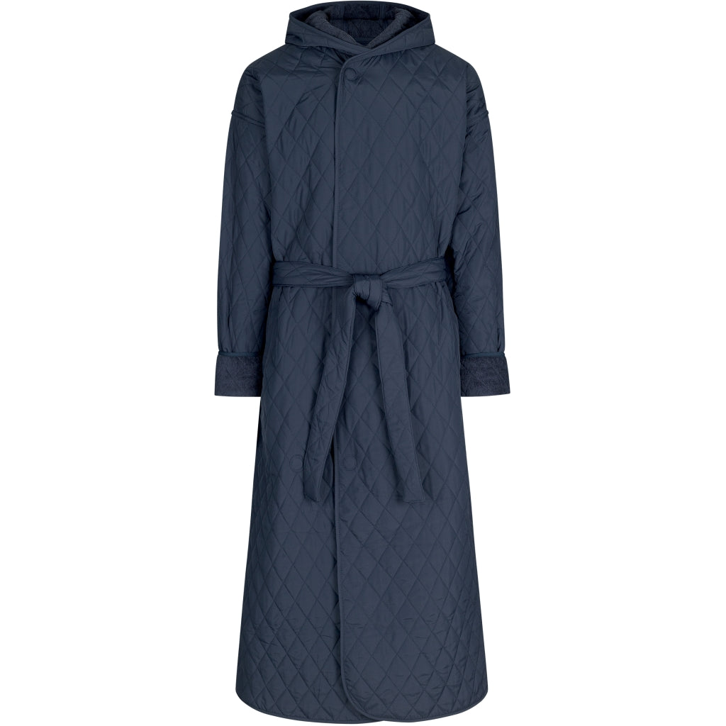 NORDBAEK Bathrobe NORDBAEK Wild Shore - men's windproof 100% oeko-tex cotton Bath robe Navy