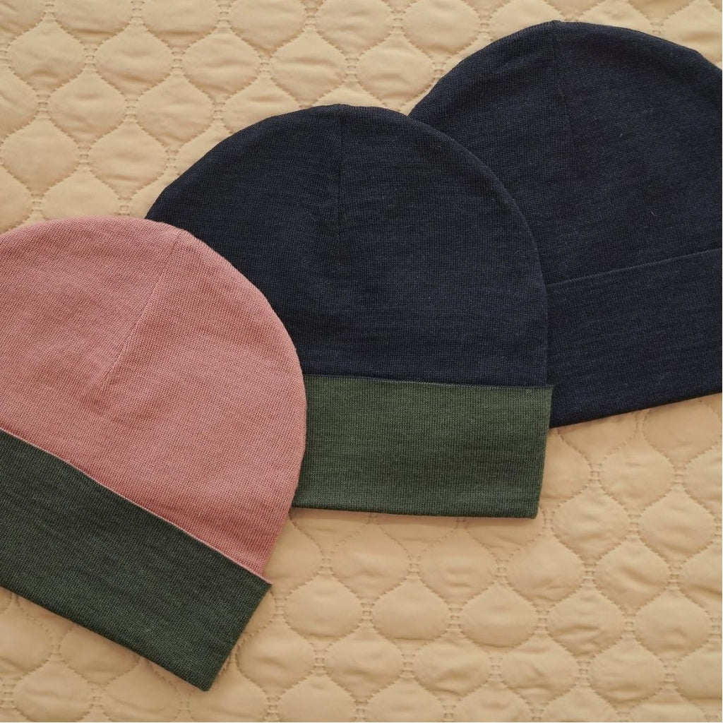 NORDBAEK Beanie NORDBAEK Wool Buddy - soft and warm Beanie NavyGreen