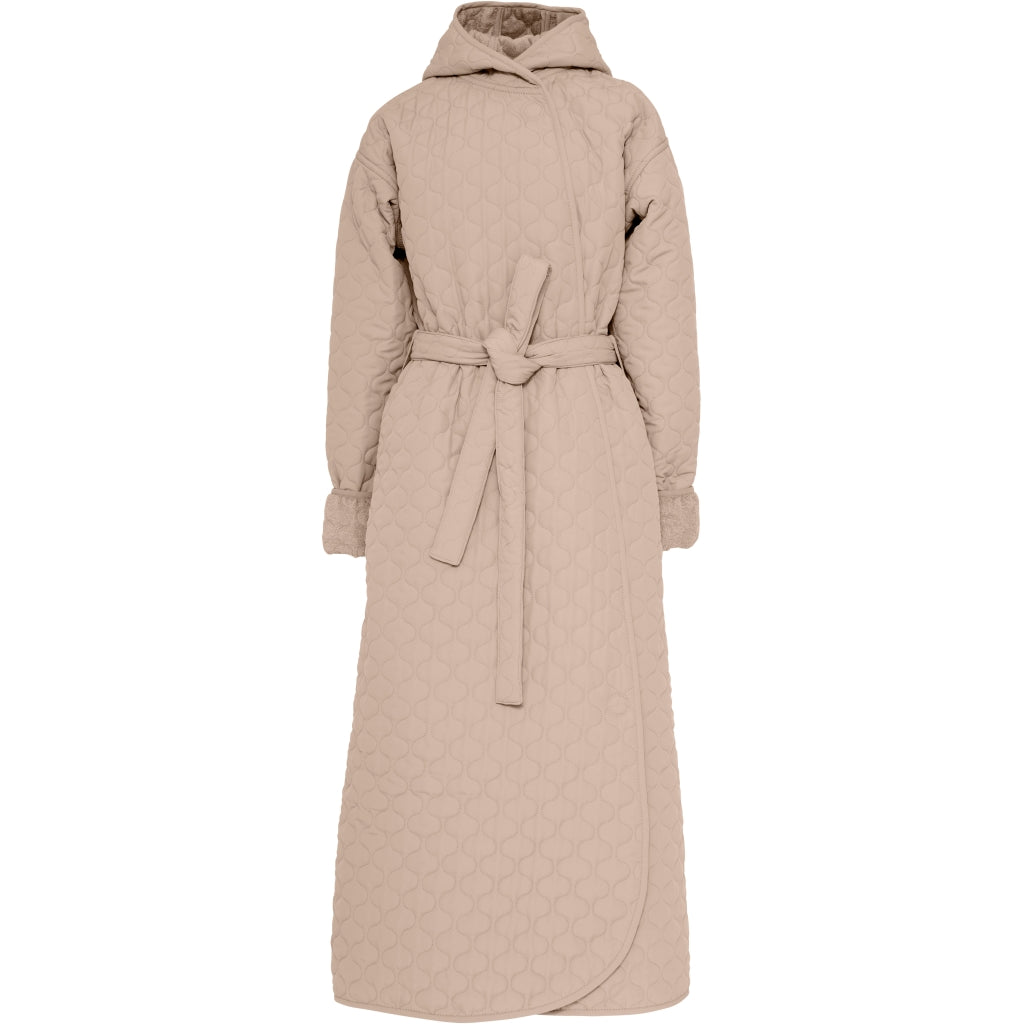 NORDBAEK Bathrobe NORDBAEK Soft Breeze - ladies' windproof oeko-tex cotton Bath robe Sand