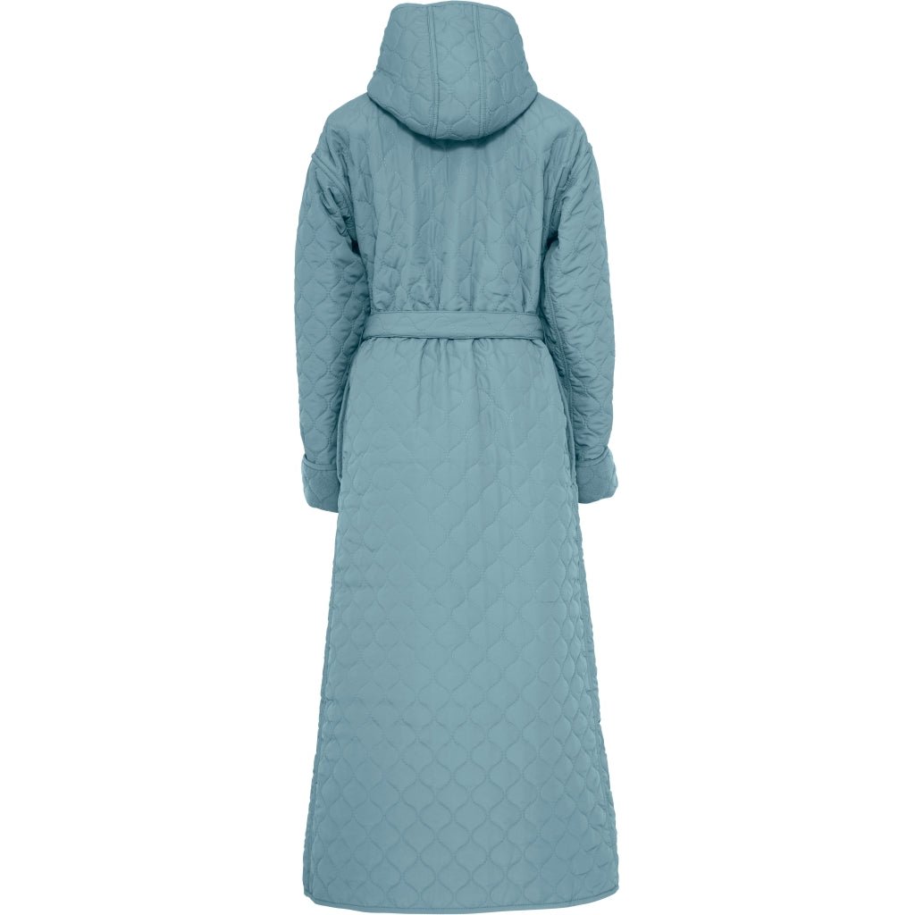 NORDBAEK Bathrobe NORDBAEK Windy Ocean - ladies' windproof recycled fleece Bath robe Aqua
