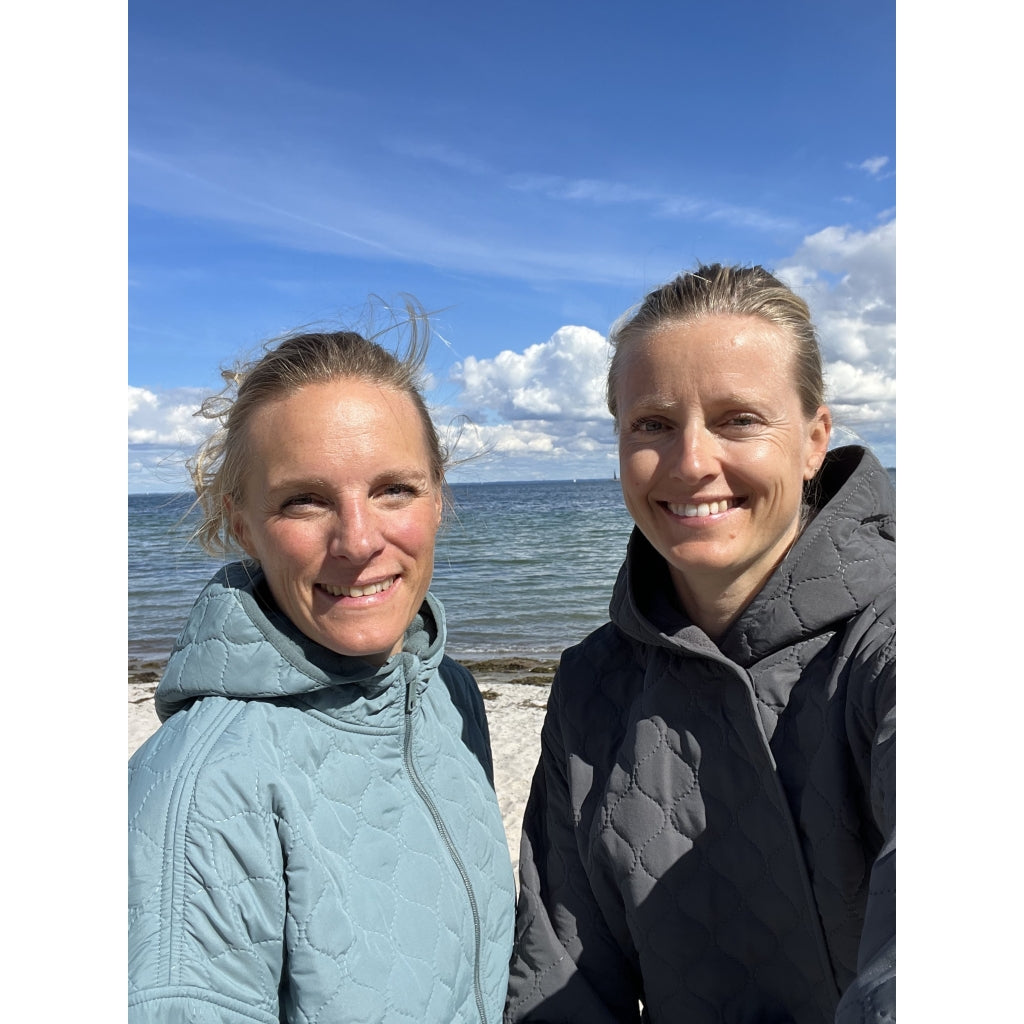 NORDBAEK Bathrobe NORDBAEK Windy Ocean - ladies' windproof recycled fleece Bath robe Aqua