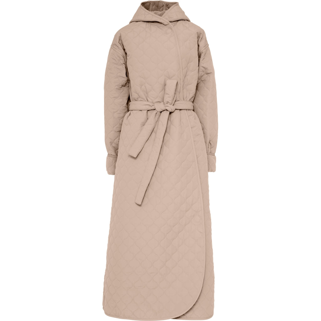 NORDBAEK Bathrobe NORDBAEK Windy Ocean - ladies' windproof recycled fleece Bath robe Sand