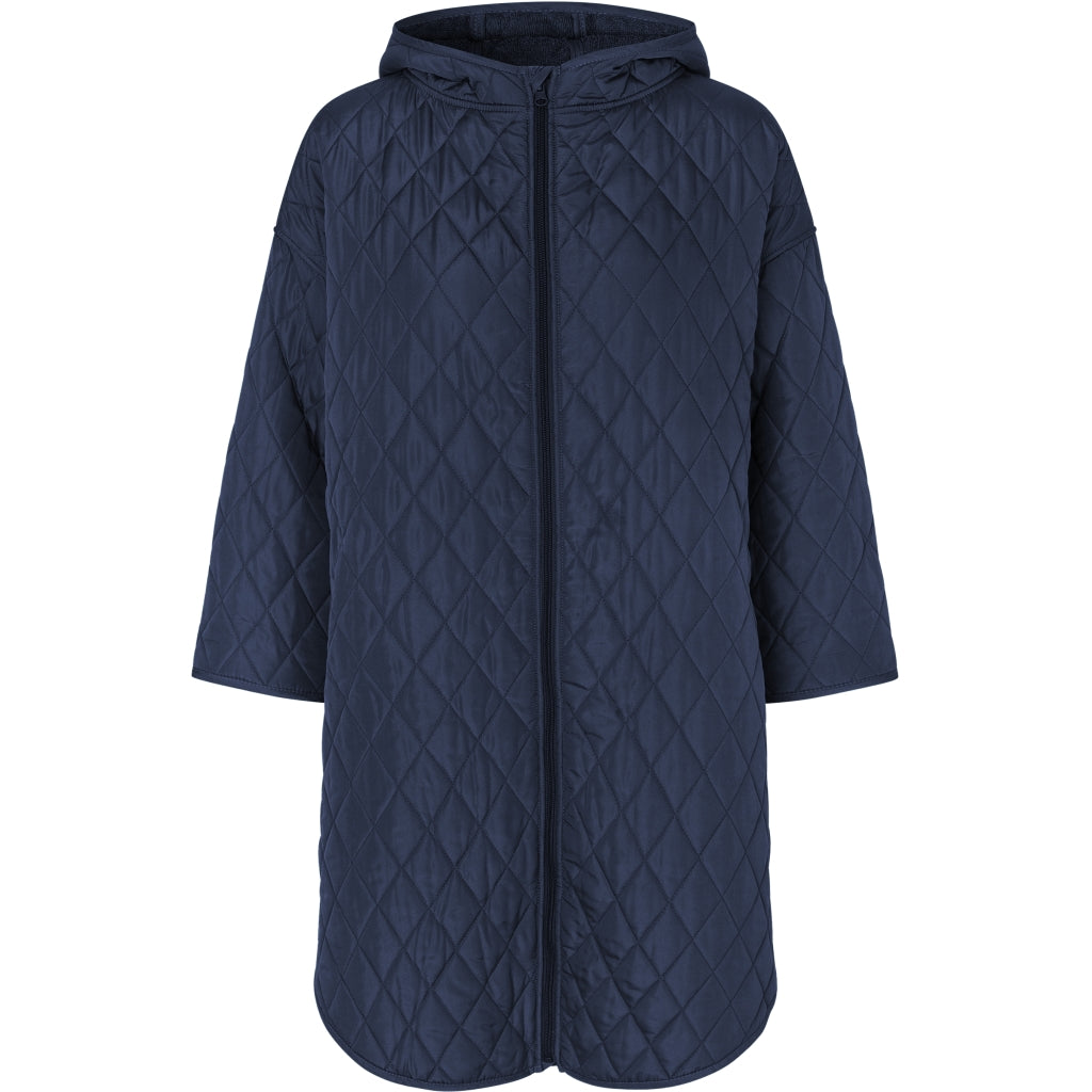 NORDBAEK Changing robe for kids NORDBAEK Easy Lagoon Kids - windproof unisex with soft oeko-tex cotton lining Change robe Navy