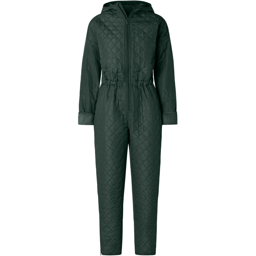 NORDBAEK Jumpsuit NORDBAEK Cosy Bay - ladies' windproof recycled fleece Jumpsuit Green