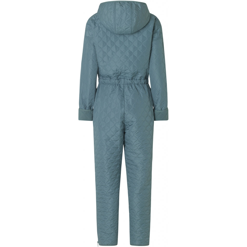 NORDBAEK Jumpsuit NORDBAEK Cosy Bay - ladies' windproof recycled fleece Jumpsuit Aqua