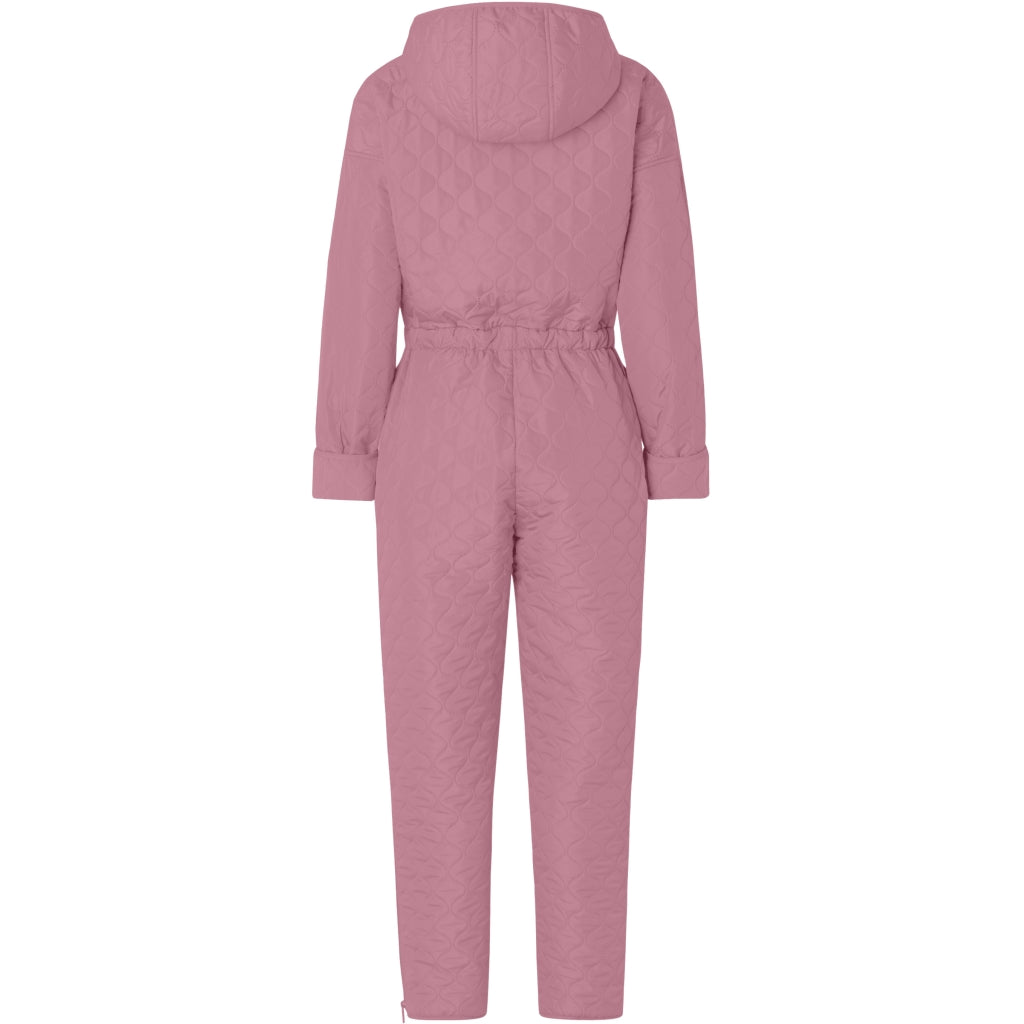 NORDBAEK Jumpsuit NORDBAEK Cosy Bay - ladies' windproof recycled fleece Jumpsuit Berry