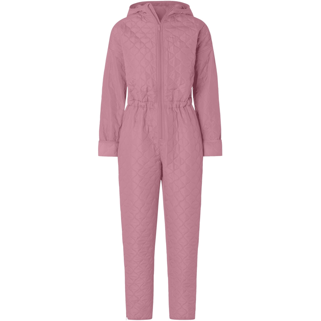 NORDBAEK Jumpsuit NORDBAEK Cosy Bay - ladies' windproof recycled fleece Jumpsuit Berry