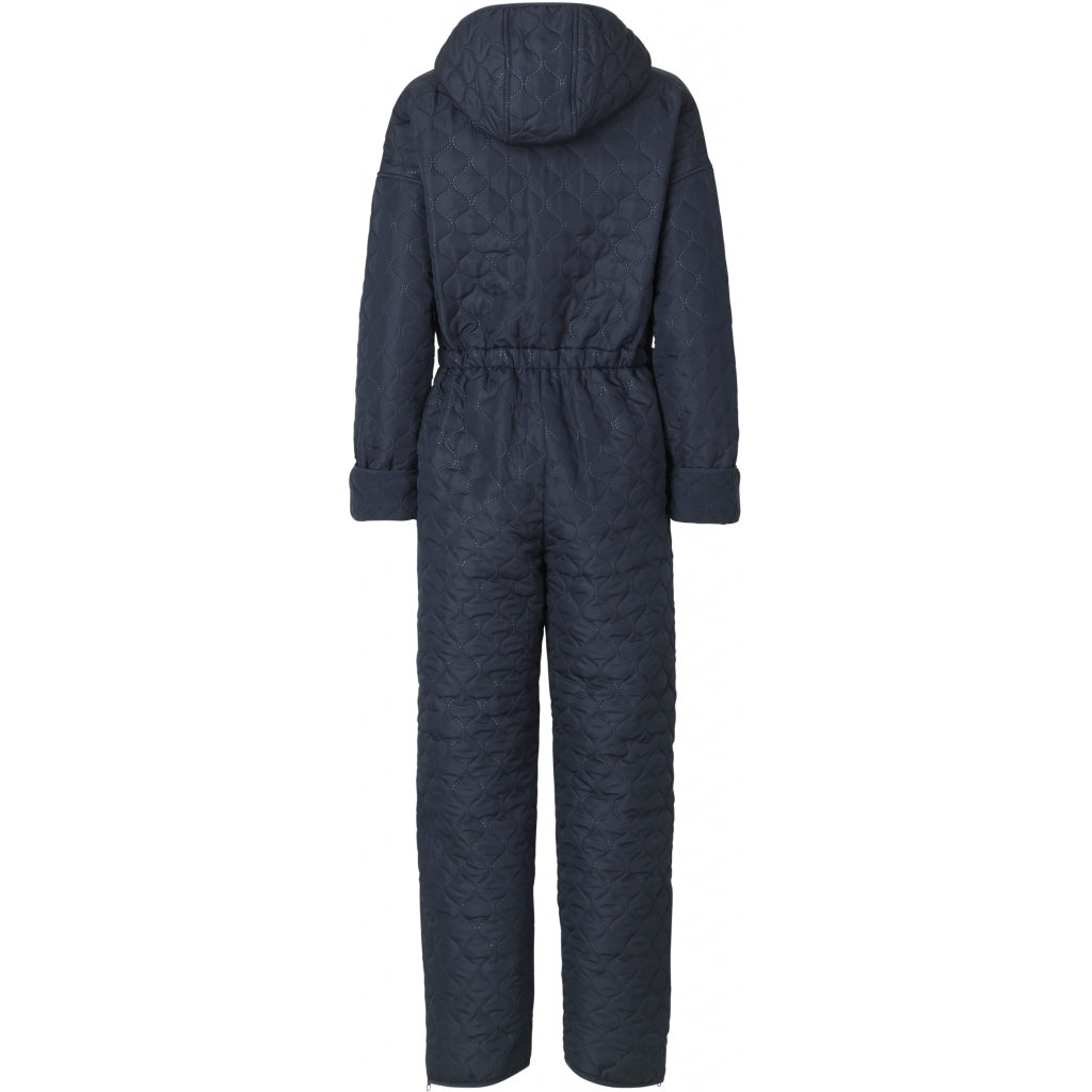 NORDBAEK Jumpsuit NORDBAEK Cosy Bay - ladies' windproof recycled fleece Jumpsuit Navy