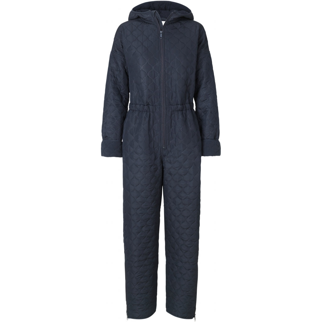 NORDBAEK Jumpsuit NORDBAEK Cosy Bay - ladies' windproof recycled fleece Jumpsuit Navy