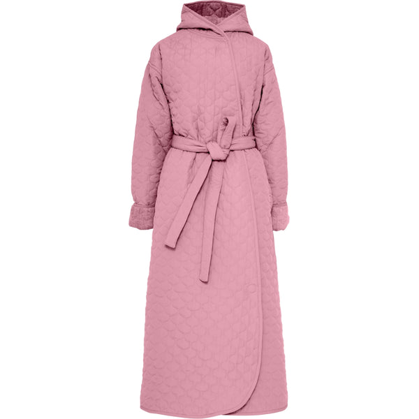 NORDBAEK Bathrobe NORDBAEK Soft Breeze - ladies' windproof oeko-tex cotton Bath robe Dusty Berry