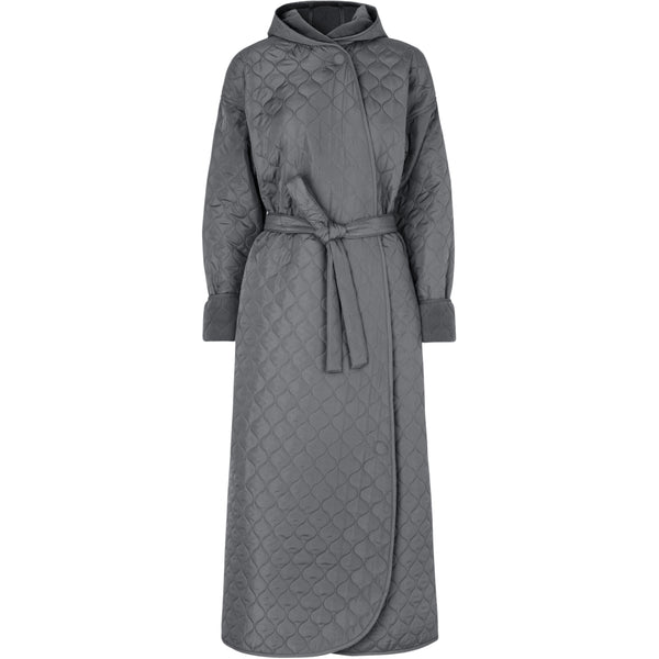 NORDBAEK Bathrobe NORDBAEK Windy Ocean - ladies' windproof recycled fleece Bath robe Anthracite Grey