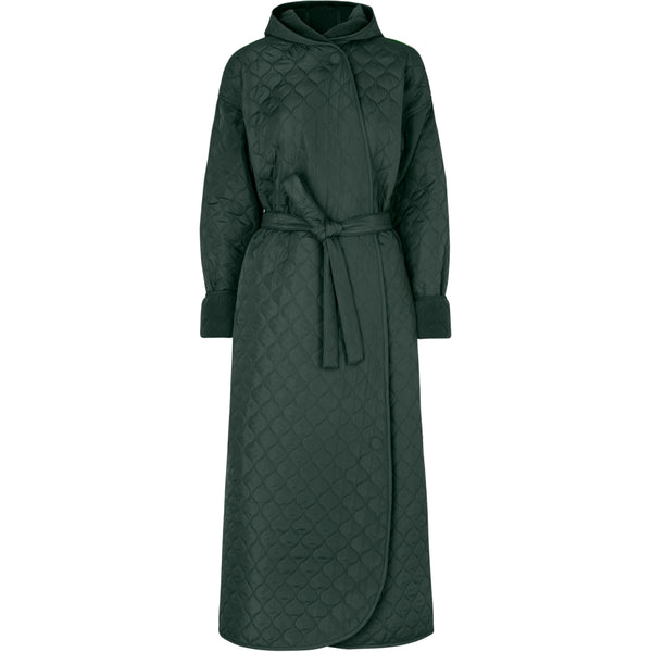 NORDBAEK Bathrobe NORDBAEK Windy Ocean - ladies' windproof recycled fleece Bath robe Dark Green