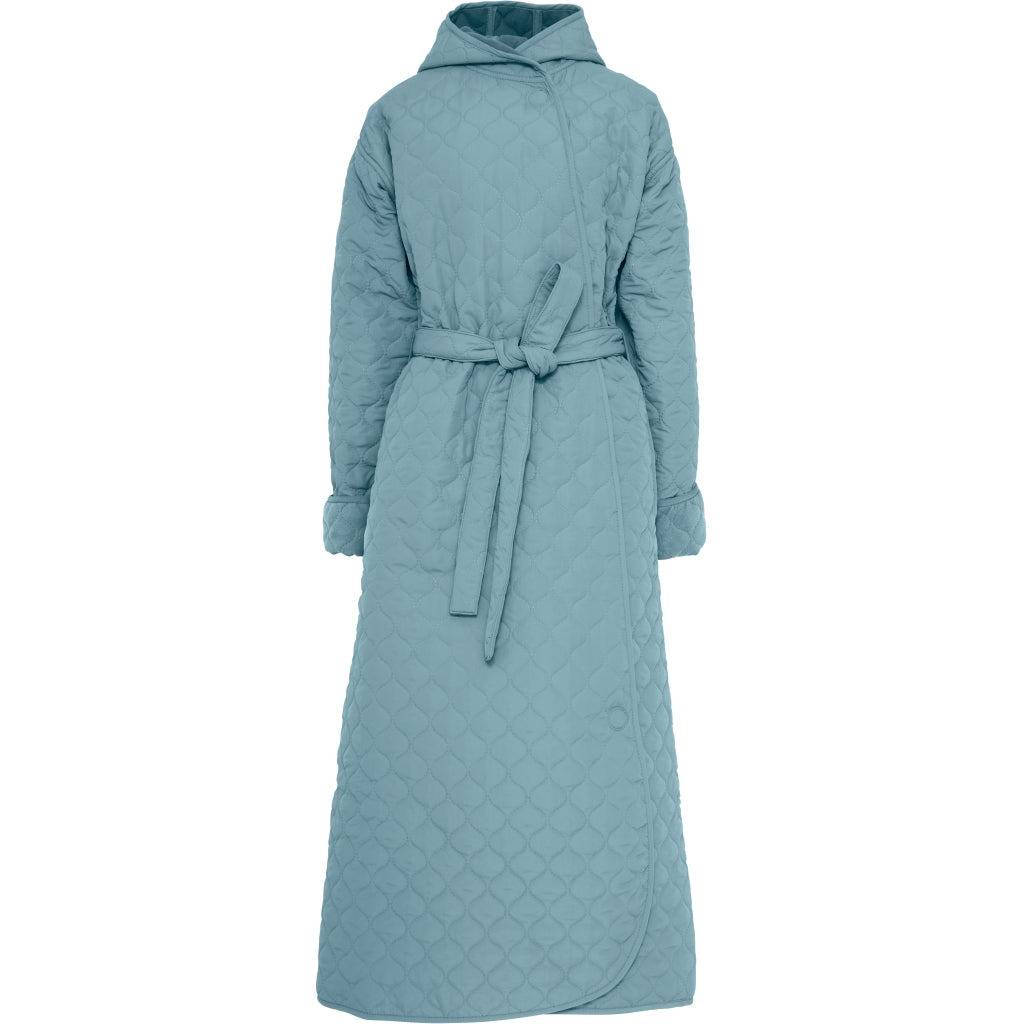 NORDBAEK Bathrobe NORDBAEK Windy Ocean - ladies' windproof recycled fleece Bath robe Aqua
