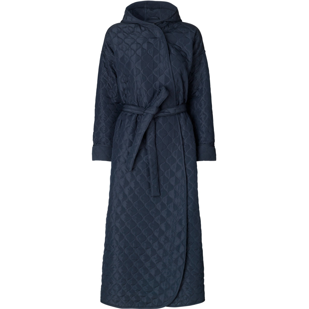 NORDBAEK Bathrobe NORDBAEK Windy Ocean - ladies' windproof recycled fleece Bath robe Navy