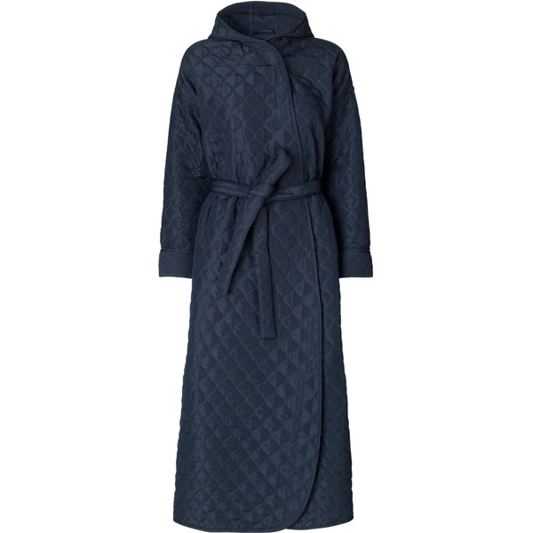 NORDBAEK Bathrobe NORDBAEK Windy Ocean - ladies' windproof recycled fleece Bath robe Navy Blue